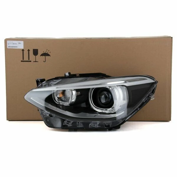 Bmw 1 Series F20 Case Bi-Xenon Left Headlight Complete Original 63117296913