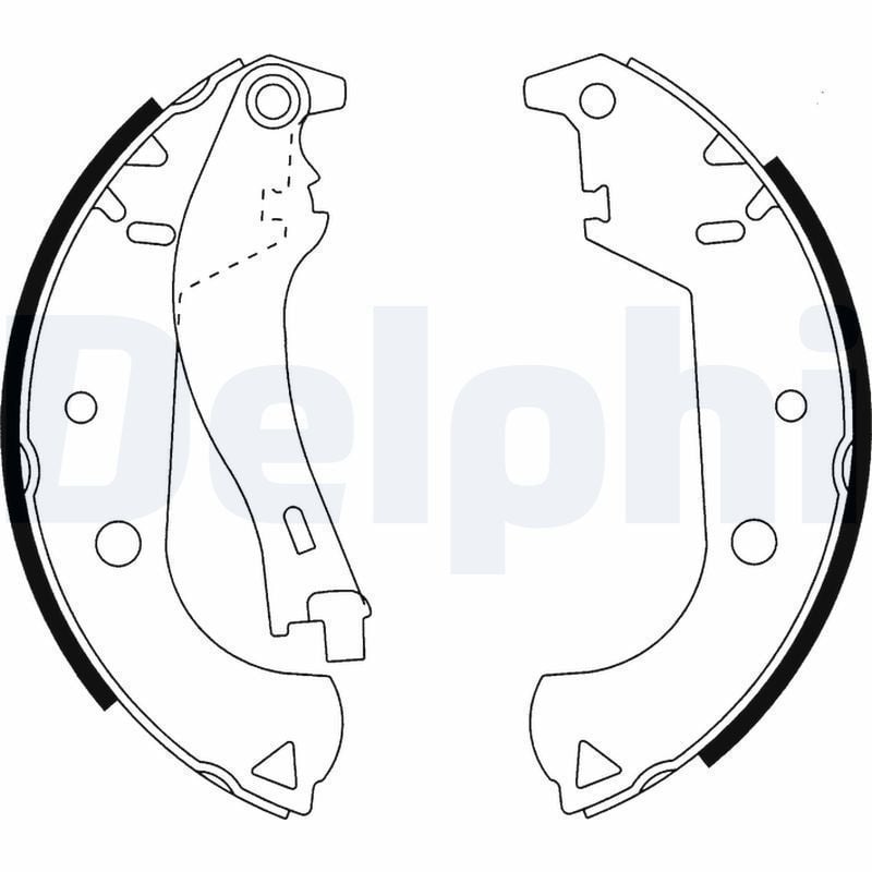Fiat Palio 1.4 8V Arka Fren Balatası DELPHİ Marka 77362453