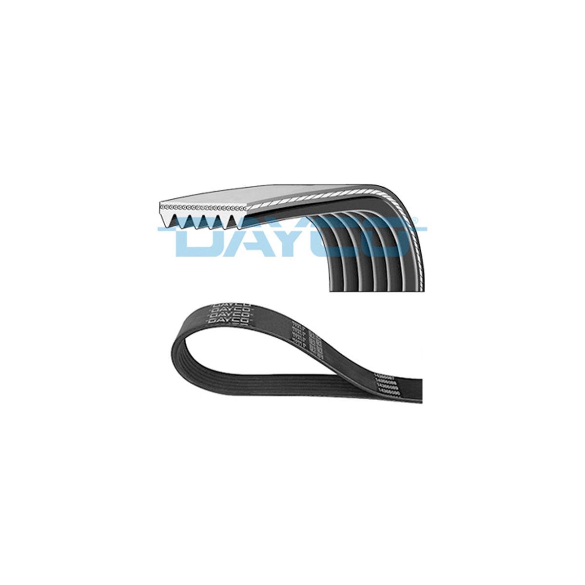 Ford Focus 2012-2018 1.0 Ecoboost V Belt Dayco Brand DAY.6PK1502S