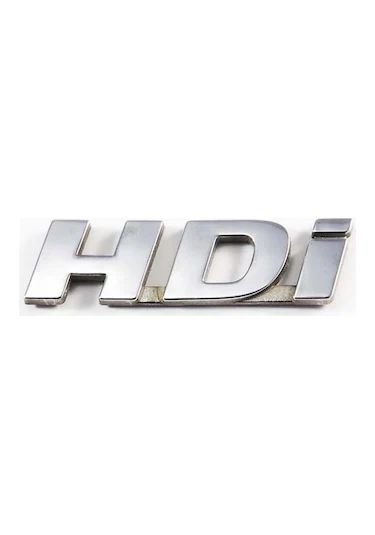 Peugeot 207 Arka Hdi Yazısı İthal Marka 8663.ZE