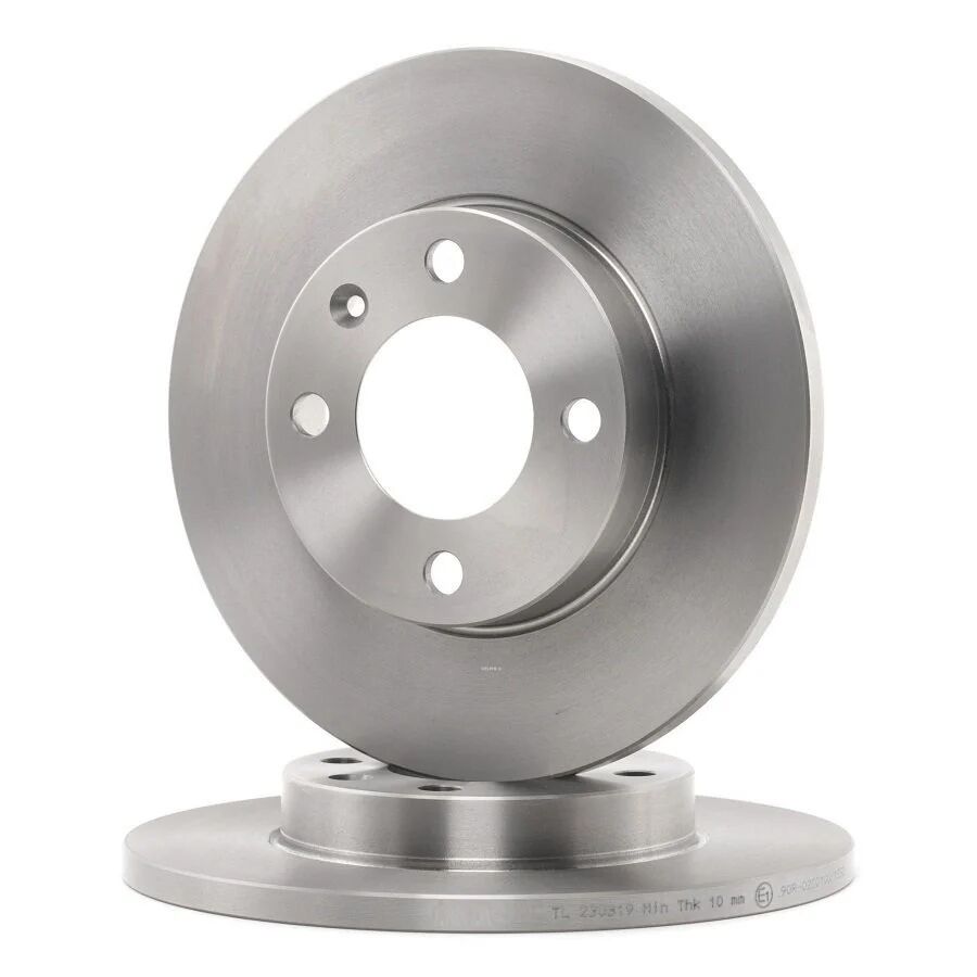 Opel Astra F 1.4 8 Valve Front Brake Disc Without Air Duct Set TRW Brand DF1608
