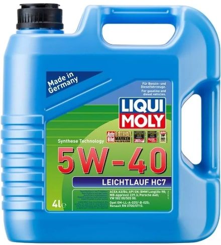 Liqui Moly Leichtlauf HC7 5W-40 Motor Yağı LQM-1382 (4 Litre)