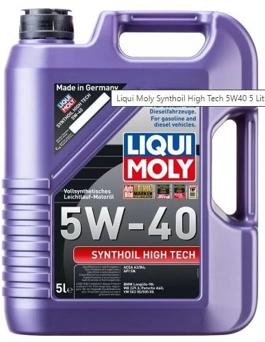 LIQUI MOLY Synthoil High Tech 5W-40 Motor Yağı LQM-1856 (5 Litre)