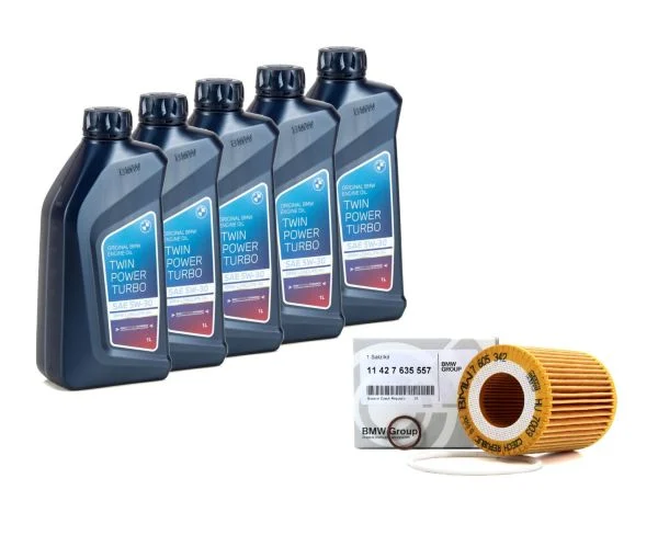 Bmw F20 Kasa 120i Yağ Filtresi Ve Motor Yağı 5 LT Orjinal BMW 11427635557-83212405948