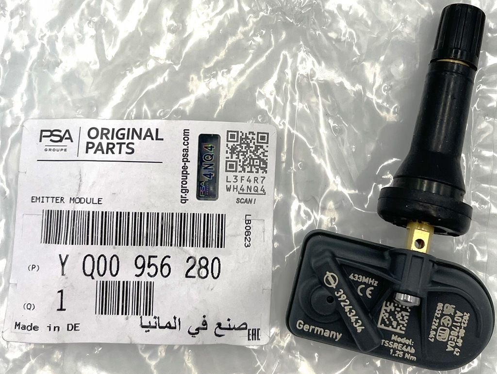 Opel İnsignia B Lastik Basınç Sensörü Psa Orjinal YQ00956280