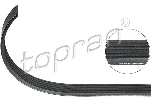 Fiat Albea Alternatör V Kayışı 1.3 Klimalı TOPRAN 46820063