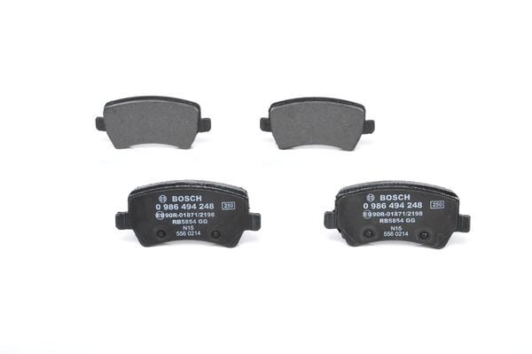 Ford Kuga 2008-2012 Arka Fren Balata Takımı Bosch Marka 0986494248