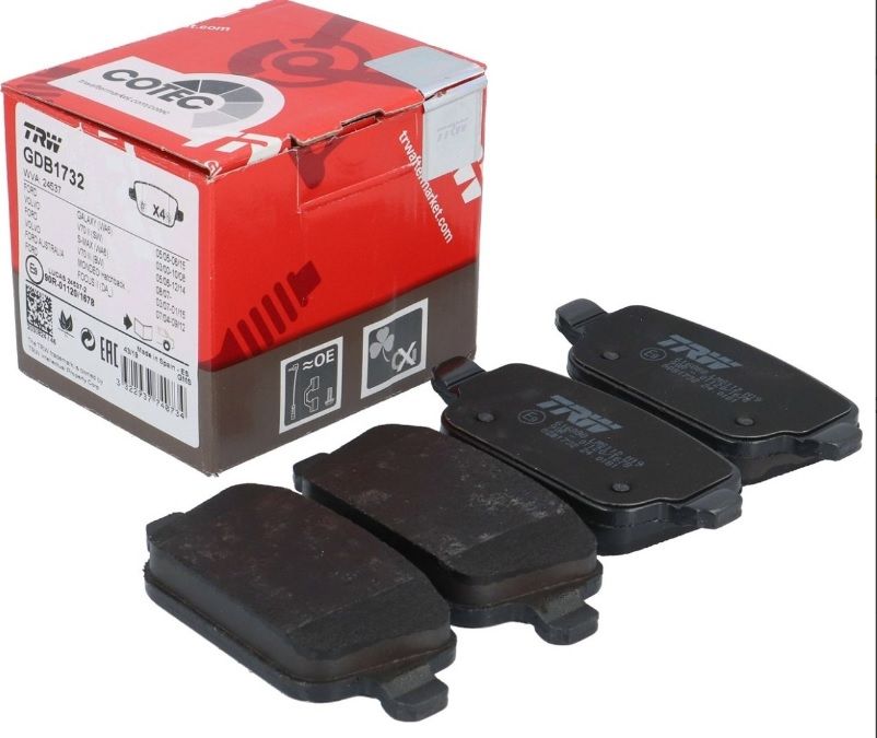 Ford Kuga 2008-2012 Arka Fren Balata Takımı Trw Marka GDB1732