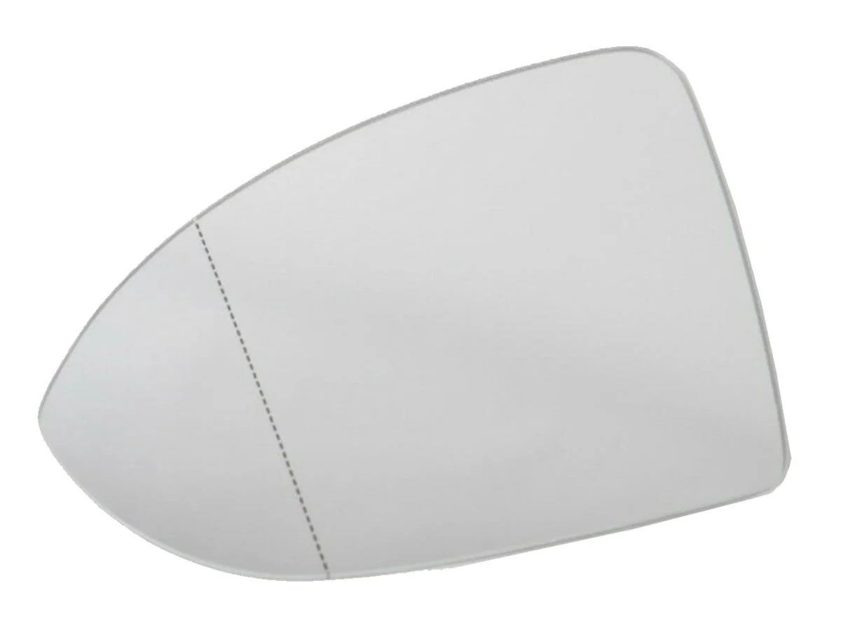 Volkswagen Touareg Mirror Glass Left Heated Striped Imported Brand 7P6857521