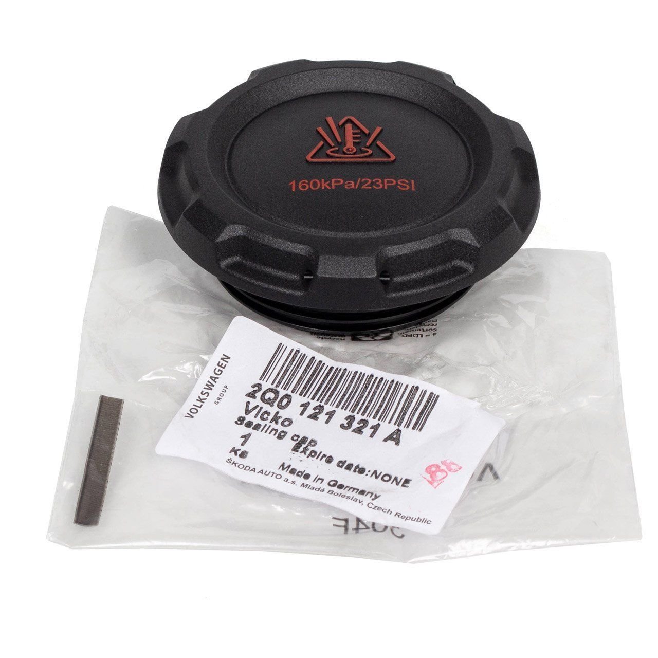 Skoda Octavia After 2013 Radiator Spare Water Canister Cover Original VAG 2Q0121321A