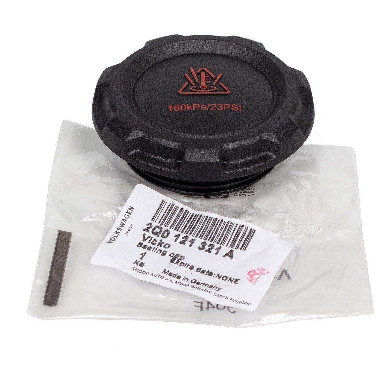 Audi A3 After 2013 Radiator Spare Water Canister Cover Original VAG 2Q0121321A
