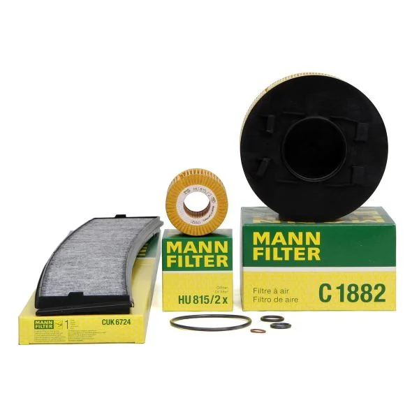 Bmw E46 Kasa 316i 2002-2006 Periyodik Bakım Filtre Seti Mann Marka HU815-2X - C1882 - CUK6724