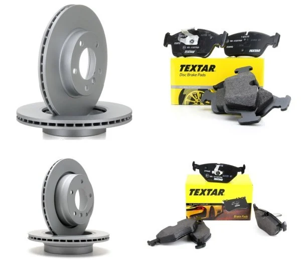 Bmw E46 Case 320i Front and Rear Brake Disc Pad Set DDF258 - 2328702