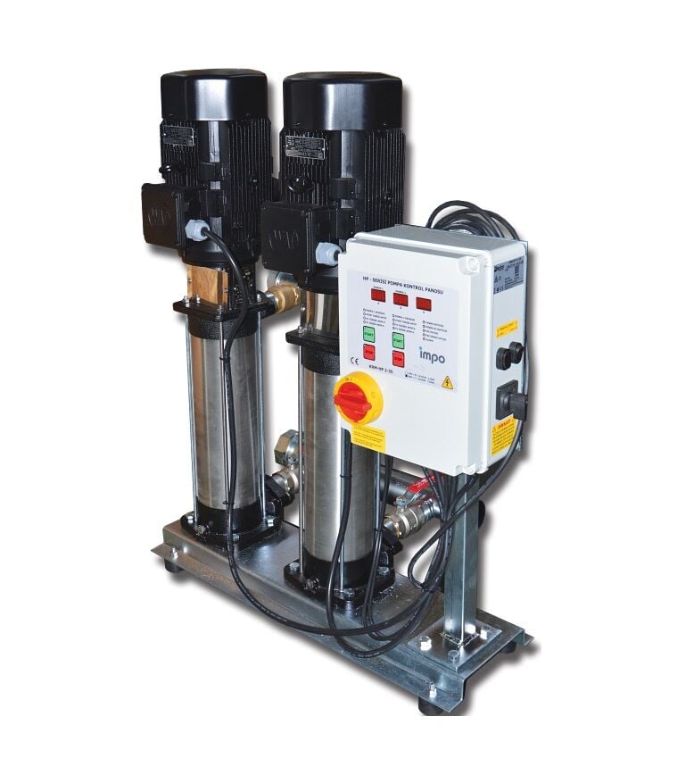 İmpo NCV 05/08 x 2 İki Pompalı Hidrofor 13 Kat - 50 Daire 2x2 HP