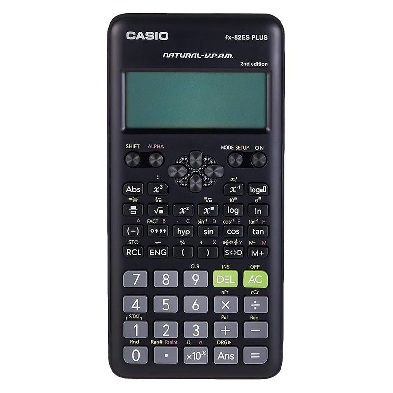 Casio FX-82ES Plus 2. Versiyon 252 Fonksiyonlu Bilimsel Hesap Makinesi