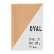 Oyal Kraft Torba Zarf 17 cm x 25 cm 90 Gr 50'li Paket