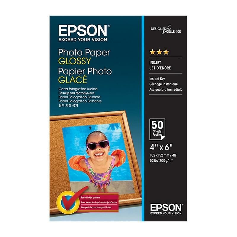 Epson Fotoğraf Kağıdı 10x15 200Gram 50'li   C13S042547