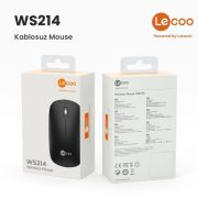 Lenovo Lecoo WS214 Kablosuz Mouse Siyah