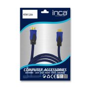 Inca HDMI Kablo 1.4V 3D Altın Uçlu 1.8 Metre