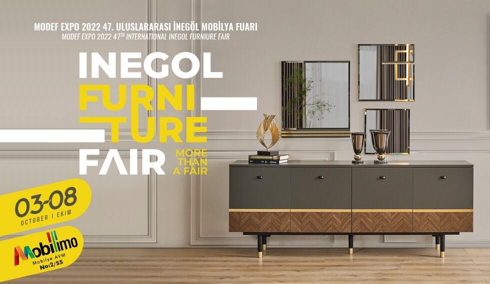 We are at Mobilimo in the Modef Inegol Furniture Fair on October 03-08, 2022.