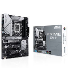 ASUS PRIME Z790-P INTEL Z790 LGA1700 4xDDR5 7200MHZ 1xDP 1xHDMI 3xM2 USB3.2 AURA RGB 2.5GBİT LAN ATX ASUS 5X PROTECTION III ARMOURY CRATE AI SUİTE 3