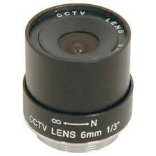 AVENIR SSE0612NI 6MM CCTV LENS