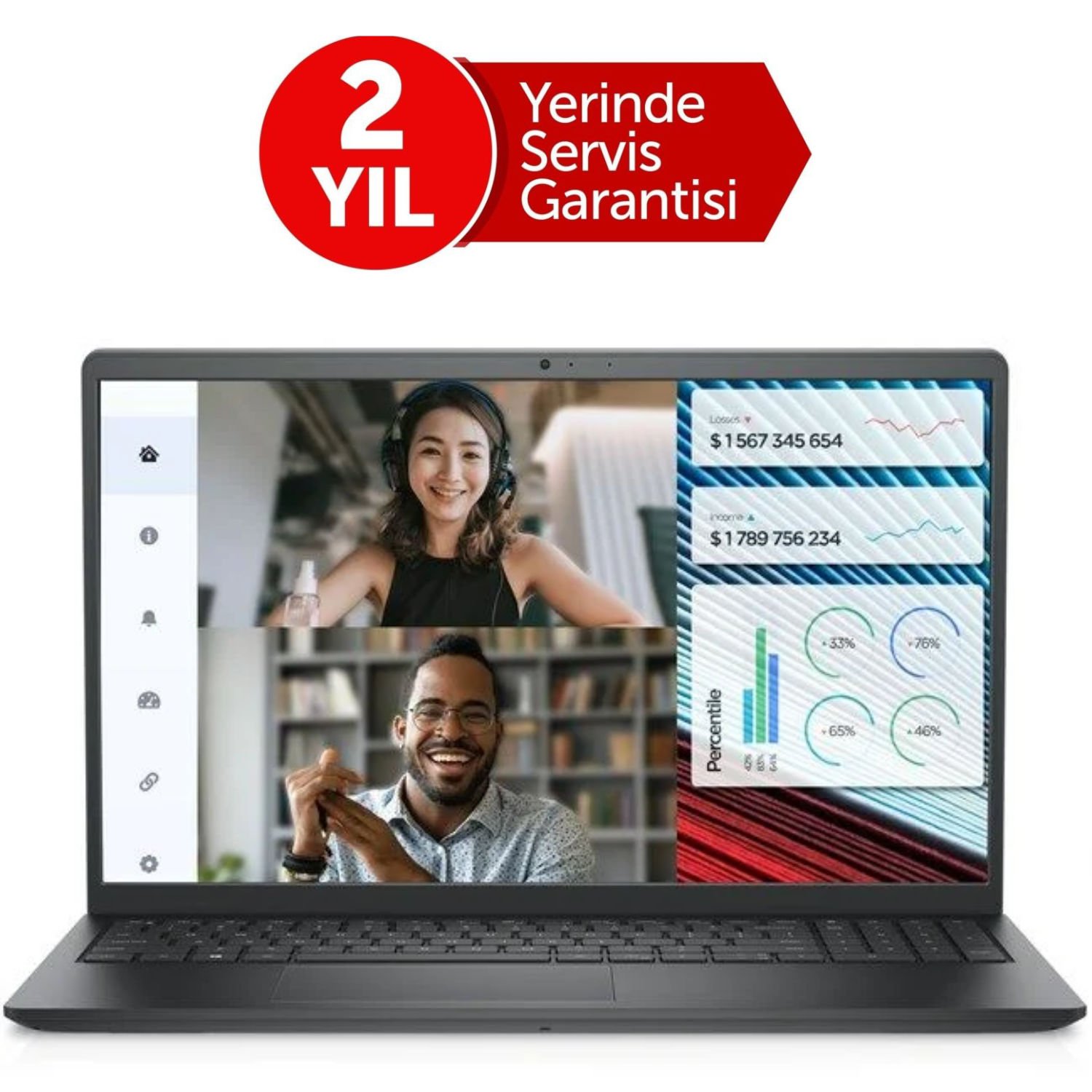 DELL VOSTRO 3520 I5-1235U 8GB 512GB SSD 15.6'' FHD FREEDOS NOTEBOOK, 1x8GB, 2xRamSlot, NVMe, Ethernet, 2 Yıl Yerinde Garanti