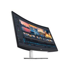 DELL S3221QSA 31.5'' 4MS 4K UHD 3840x2160 2xHDMI/DP PIVOT SILVER CURVED IPS MONITOR