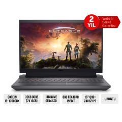 DELL G16 7630 G76302401024U I9-13900HX 32GB 1TB SSD 8GB RTX4070 16'' 2K QHD 240Hz FREEDOS GAMING NOTEBOOK