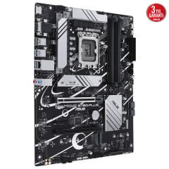 ASUS PRIME B760-PLUS 4xDDR5 HDMI/DP 3xM.2 1xGLAN 1700P (12.Gen 13.Gen) ANAKART