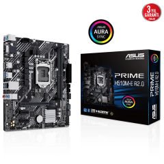 ASUS PRIME H510M-E R2.0 2xDDR4 VGA/DP/HDMI 1xGLAN 1xM.2 1200Pin ANAKART