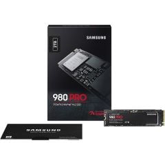 SAMSUNG 980 PRO 2TB 6900-5000 MB/s NVMe PCIe Gen4 SSD MZ-V8P2T0BW