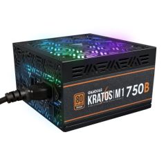 GAMDIAS KRATOS M1-750B 750W 80+ BR RGB POWER SUPPLY AKTIF PFC