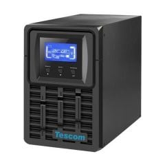 TESCOM TEOS 1KVA 5-10DK 2x12V/9AH 1F/1F ONLİNE UPS 900040340