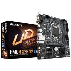 GIGABYTE H410M-S2H-V2 2xDDR4 1xVGA/1xHDMI/1xDVI-D 1xGLAN 1xM.2 1200Pin ANAKART