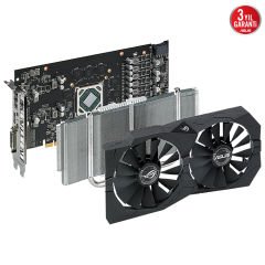 ASUS ROG-STRIX-RX560-4G-V2-GAMING RX560 4GB GDDR5 128Bit1xHDMI 1xDVI PCI-E 4.0