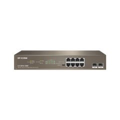 IP-COM IP-G1110P-8-150W 8 PORT 10/100/1000 8 PORT POE 2 X SFP 150W YONETILEMEZ RACK MOUNT SWITCH