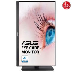 ASUS VA24EQSB 23.8'' 5MS 1920x1080 VGA/DVI/HDMI VESA MULTIMEDYA 75Hz SİYAH LED MONITOR