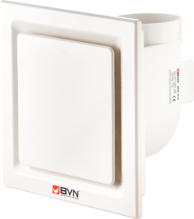 Bvn Bahçıvan Bpr 1015 Plastik Radyal Banyo&Tuvalet Aspiratörü (150m³/h)
