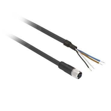 Telemecanique Sensors XZCP1164L10 Kablolu Konnektör