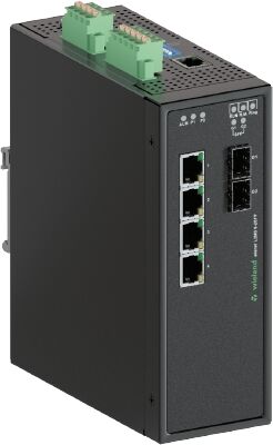 WİELAND ELEKTRİK 83.040.0200.0 Managed IP switch 6 x RJ45 10/100 Mbit/s Fast Ethernet_2 x Gigabit SFP Slot Profinet v2 Class B_GSDML