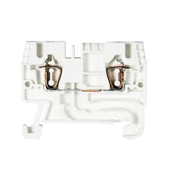 WİELAND ELEKTRİK 56.706.0055.2 6 mm Beyaz Yay Baskılı Klemens