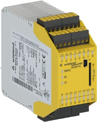 WİELAND ELEKTRİK R1.190.1140.0 SP - COP1-P-C 20 Giriş - 4 Çıkış / Mini USB / Press, Motion,Analog / Push-in Bağlantı