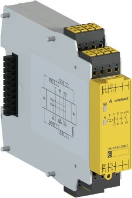 WİELAND ELEKTRİK R1.180.0440.0 SIL 3, Cat 4 Çıkış Modülü Push-in