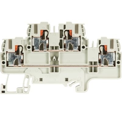 WİELAND ELEKTRİK 56.203.7055.0 2,5/4 mm Çift Katlı Push-in - Pratik Yay Baskılı Klemens