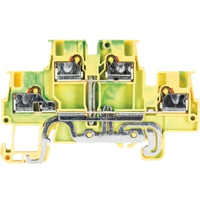 WİELAND ELEKTRİK 56.202.9255.0 1,5 mm Çift Katlı Push-in - Pratik Yay Baskılı Topraklama Klemensi