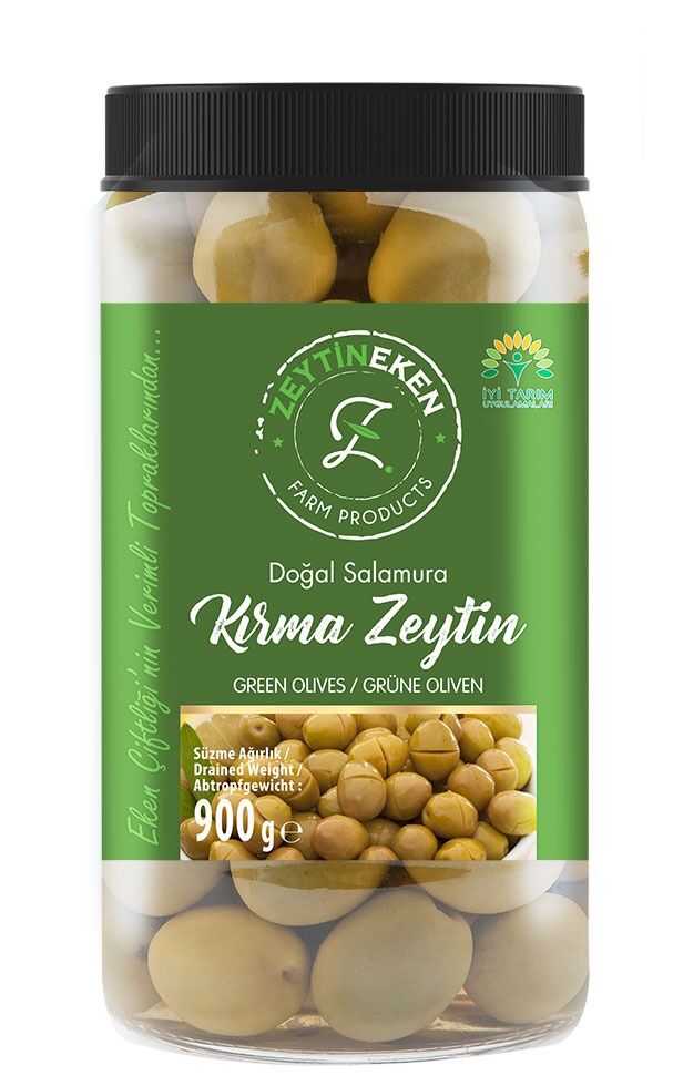 900 G. PET YEŞİL KIRMA ZEYTİN