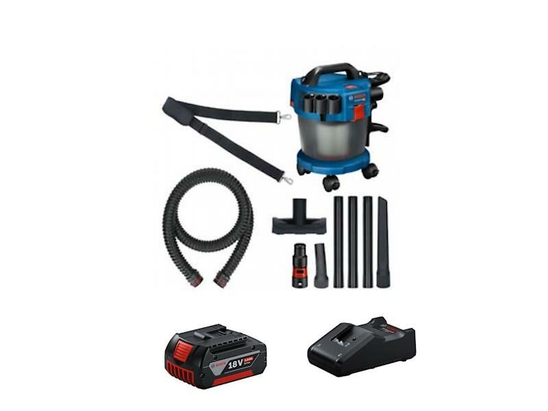 Bosch GAS 18 V-10L Akülü El Süpürgesi Procore 1x5.0Ah Akülü