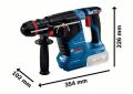 Bosch GBH 187-LI ONE CHUCK  Kırıcı-Delici Solo