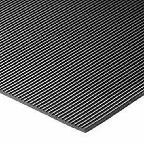 Lastik Levha İnci Tırtırlı Siyah 3 mm ( En:1,20 mt Boy:1 mt )